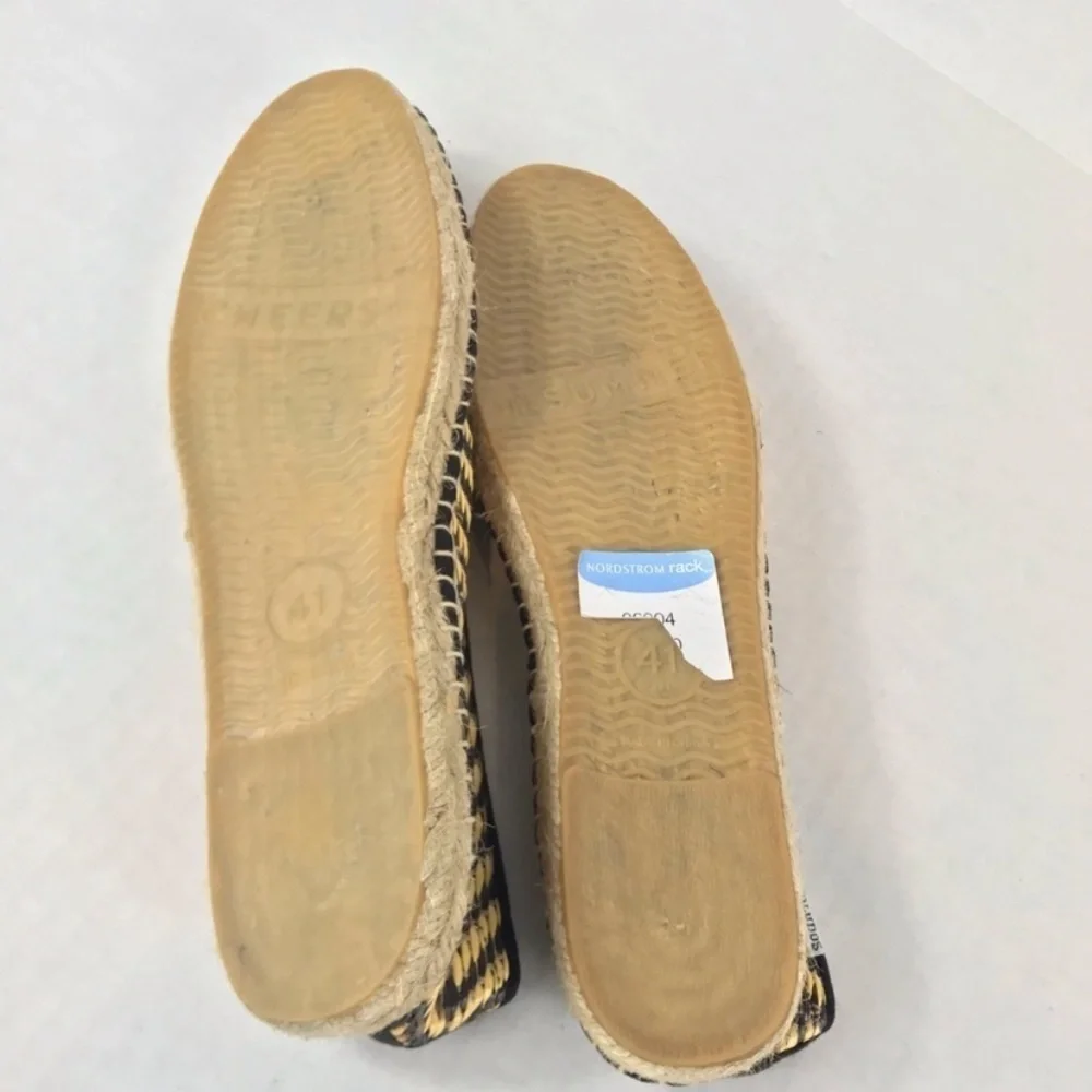 SOLUDOS Woven Raffia Espadrilles